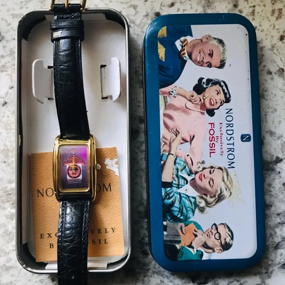 1994 FAO SCHWARTZ LIMITED EDITION FOSSIL WATCH FA-1010 (0146/1500)